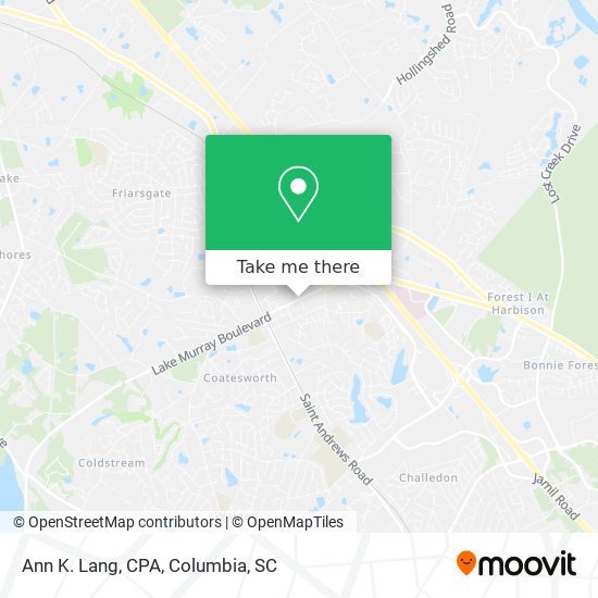 Mapa de Ann K. Lang, CPA