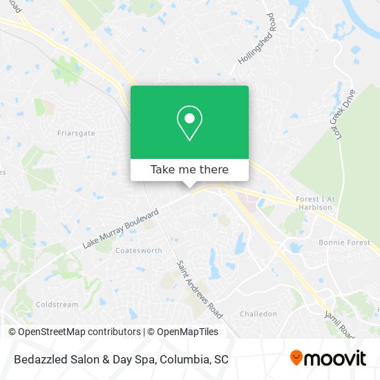 Bedazzled Salon & Day Spa map