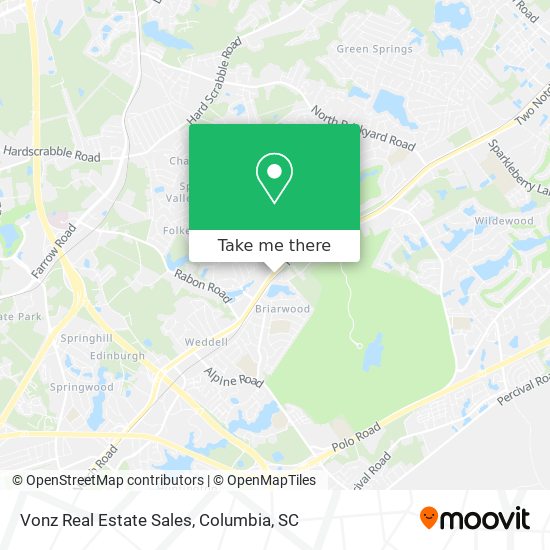 Vonz Real Estate Sales map