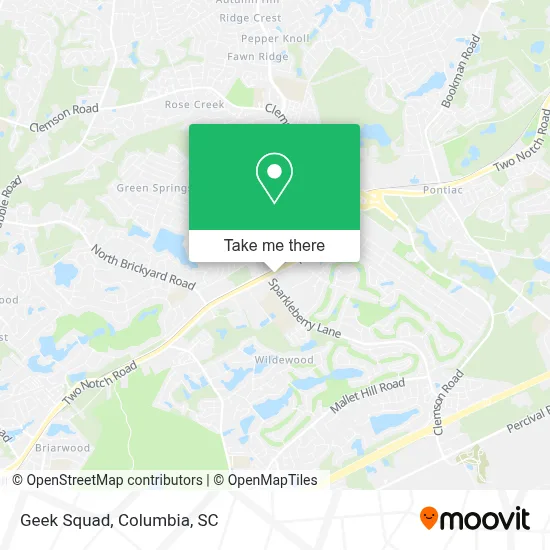 Geek Squad map
