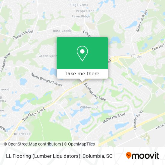LL Flooring (Lumber Liquidators) map