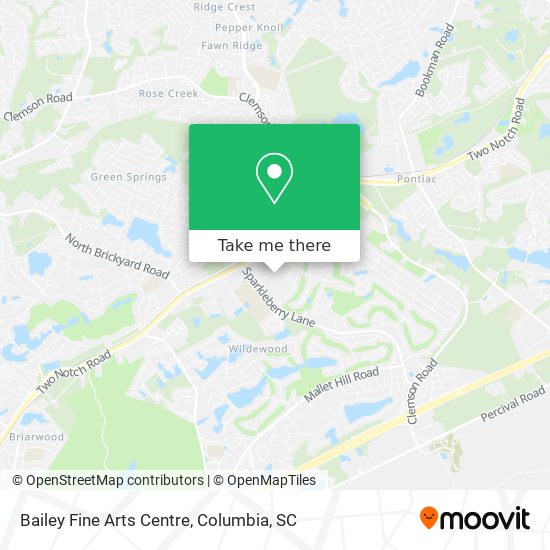 Bailey Fine Arts Centre map