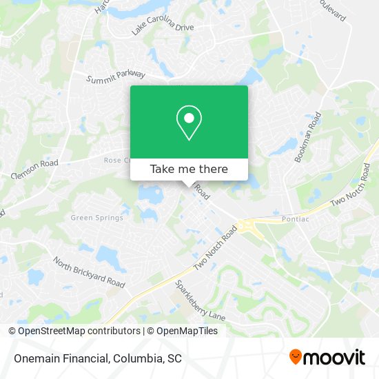 Mapa de Onemain Financial