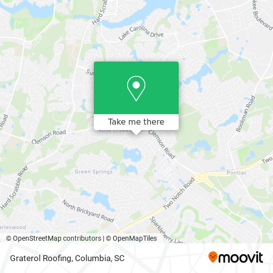 Graterol Roofing map