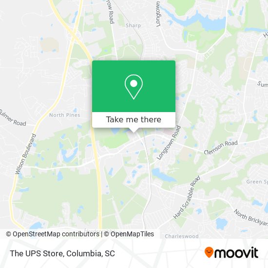 Mapa de The UPS Store
