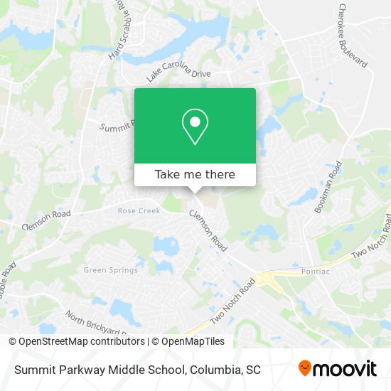 Mapa de Summit Parkway Middle School