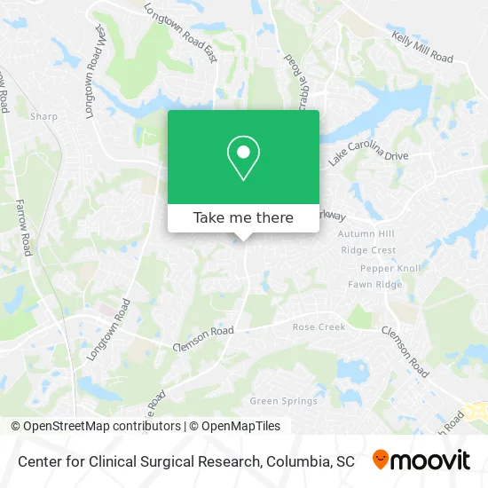 Mapa de Center for Clinical Surgical Research