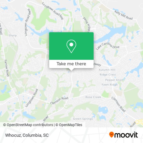 Whocuz map