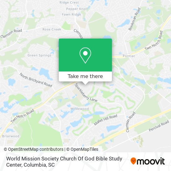 World Mission Society Church Of God Bible Study Center map