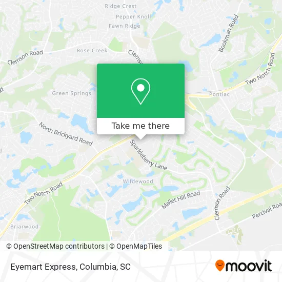 Eyemart Express map