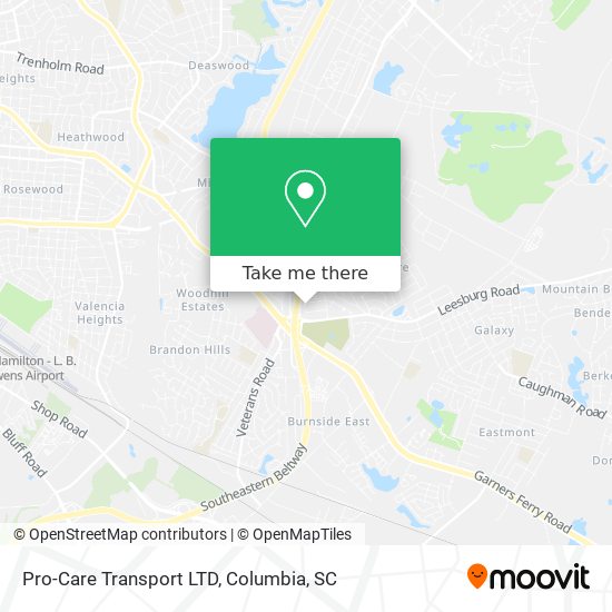 Mapa de Pro-Care Transport LTD