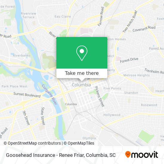 Goosehead Insurance - Renee Friar map