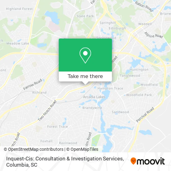 Inquest-Cis: Consultation & Investigation Services map
