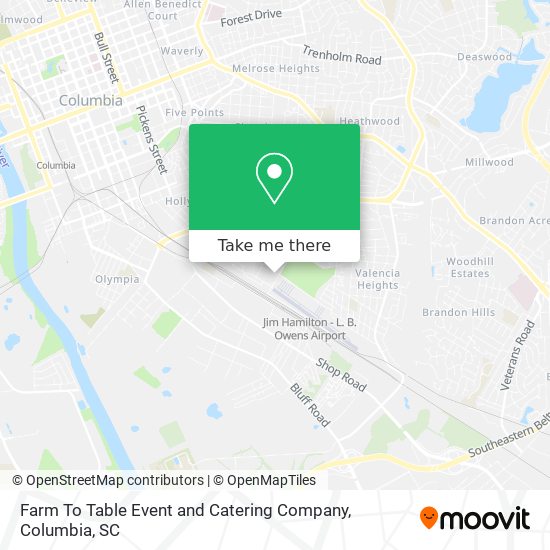 Mapa de Farm To Table Event and Catering Company