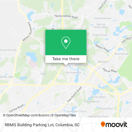 RBMG Building Parking Lot map