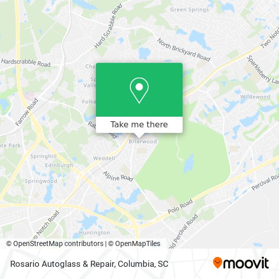 Rosario Autoglass & Repair map