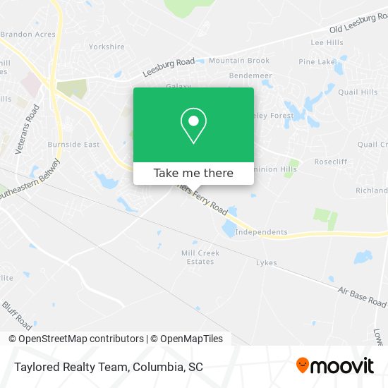 Mapa de Taylored Realty Team