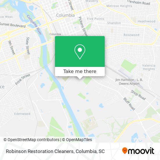 Mapa de Robinson Restoration Cleaners