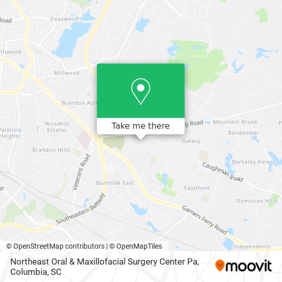 Northeast Oral & Maxillofacial Surgery Center Pa map