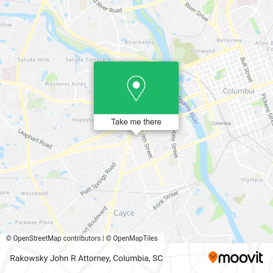 Rakowsky John R Attorney map