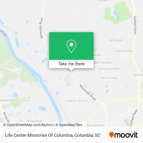 Life Center Ministries Of Columbia map