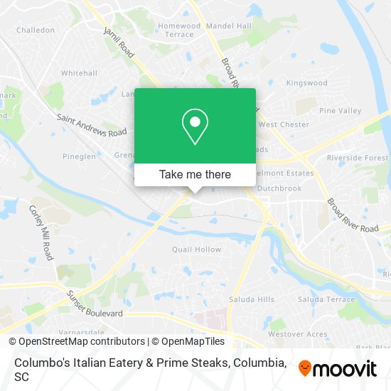 Columbo's Italian Eatery & Prime Steaks map