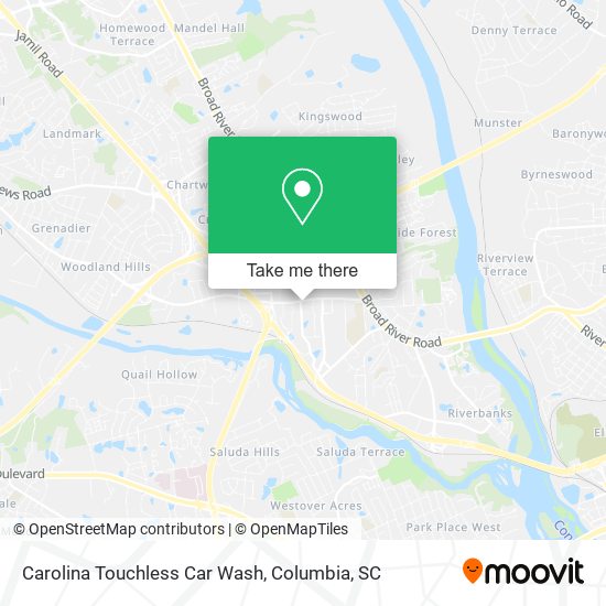 Mapa de Carolina Touchless Car Wash