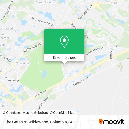 Mapa de The Gates of Wildewood