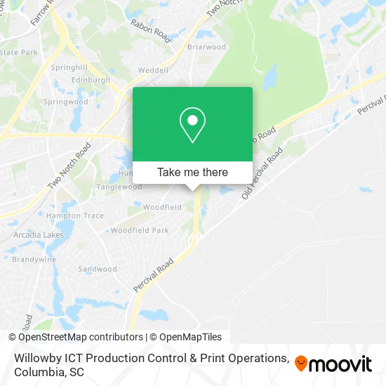 Willowby ICT Production Control & Print Operations map