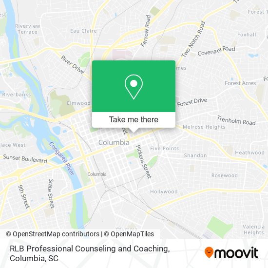 Mapa de RLB Professional Counseling and Coaching