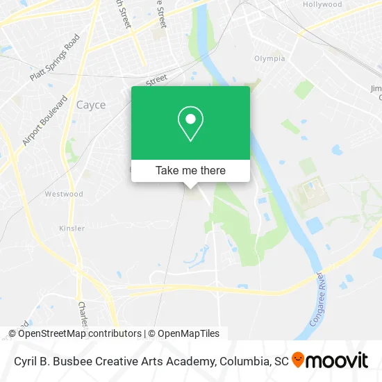 Cyril B. Busbee Creative Arts Academy map
