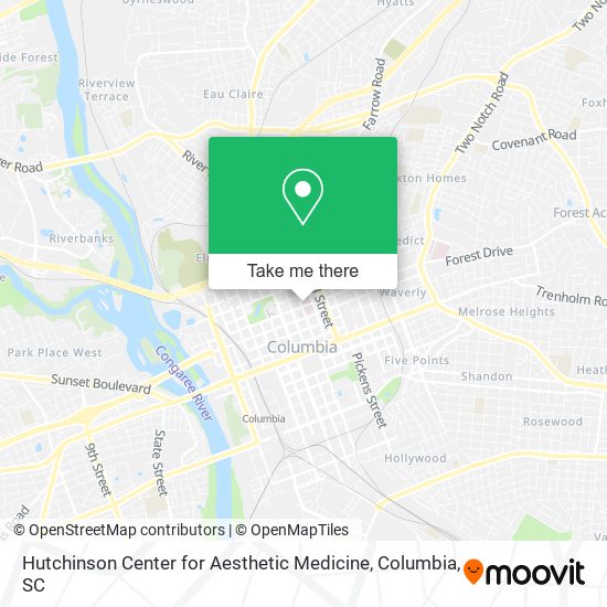 Hutchinson Center for Aesthetic Medicine map