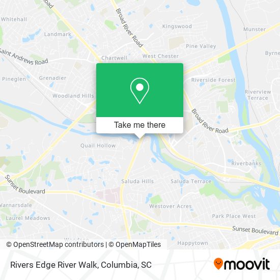Rivers Edge River Walk map
