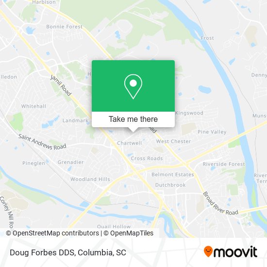 Doug Forbes DDS map