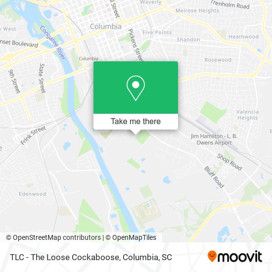 Mapa de TLC - The Loose Cockaboose