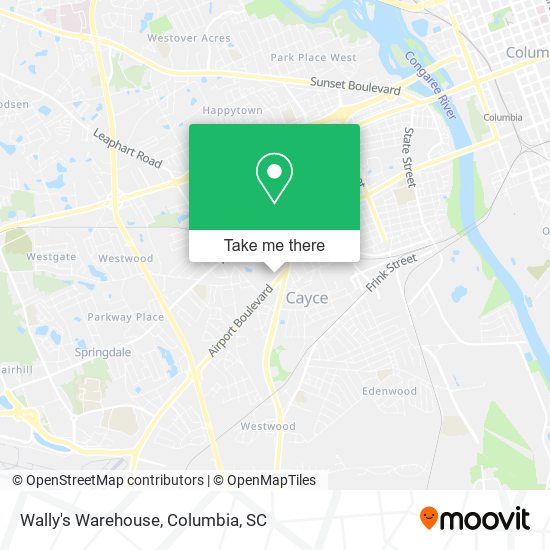 Wally's Warehouse map