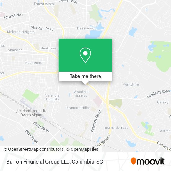 Barron Financial Group LLC map