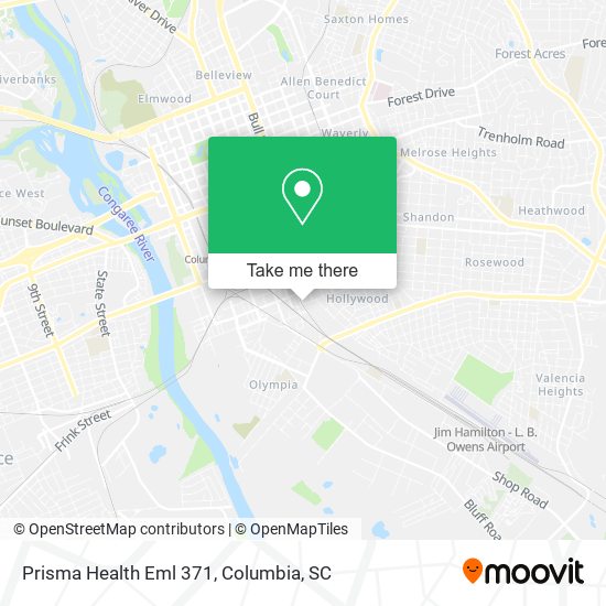 Mapa de Prisma Health Eml 371