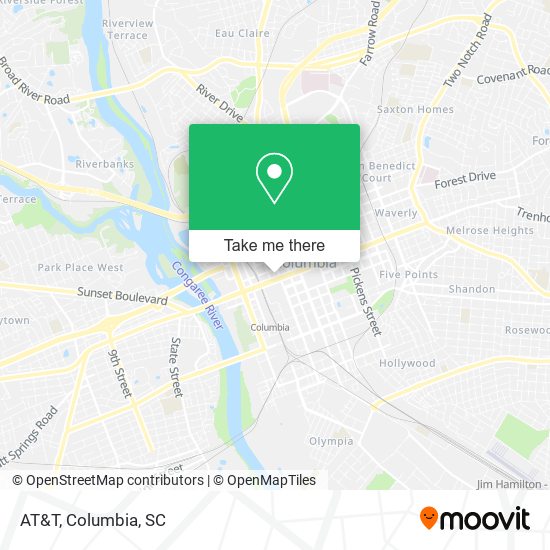 AT&T map