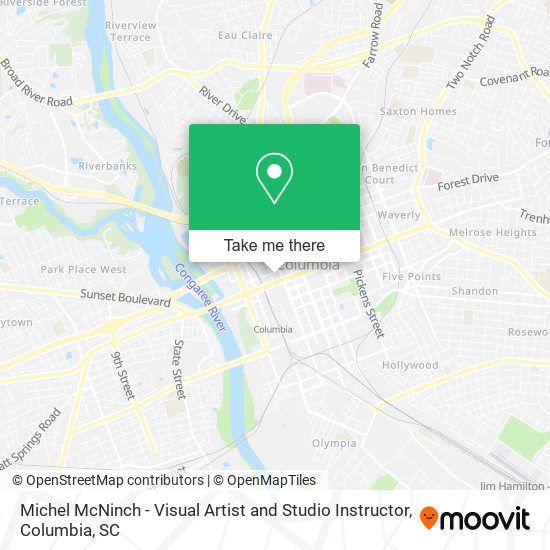 Michel McNinch - Visual Artist and Studio Instructor map