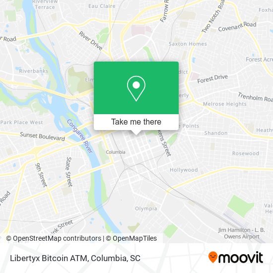 Libertyx Bitcoin ATM map