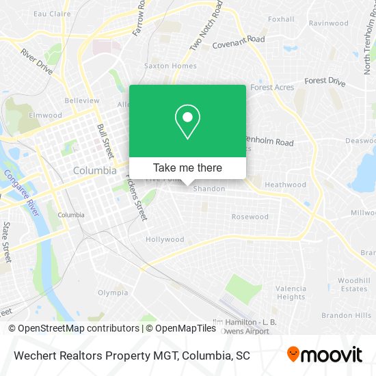 Wechert Realtors Property MGT map