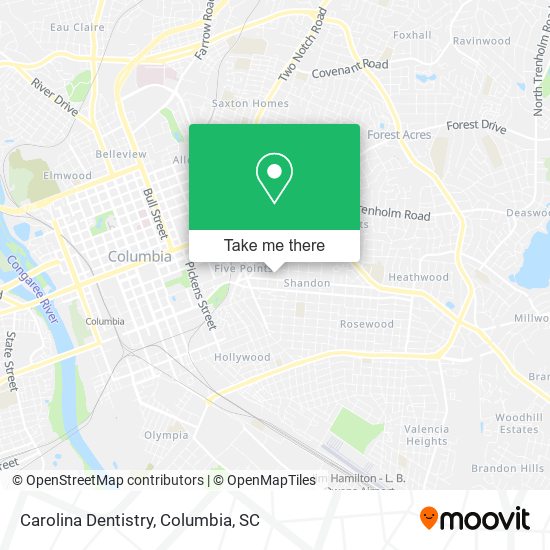 Carolina Dentistry map