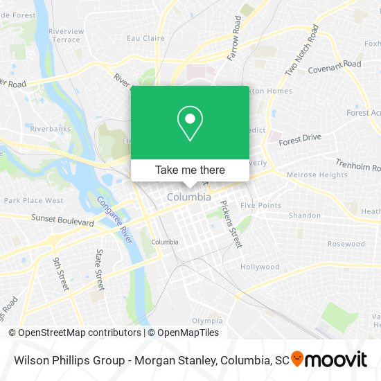 Mapa de Wilson Phillips Group - Morgan Stanley