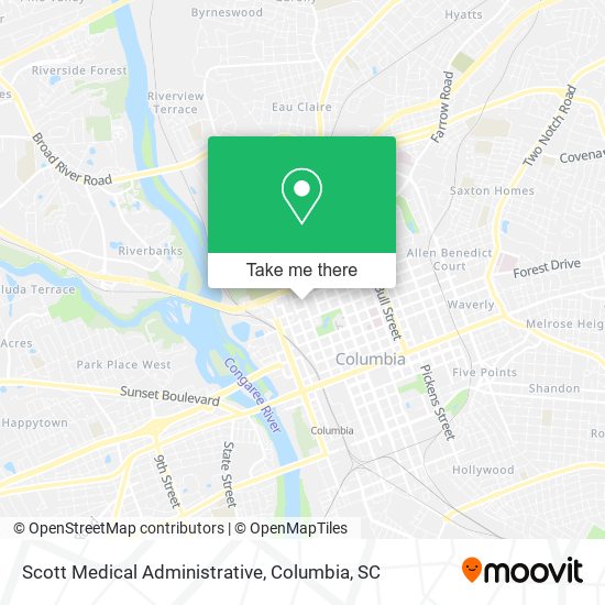 Mapa de Scott Medical Administrative