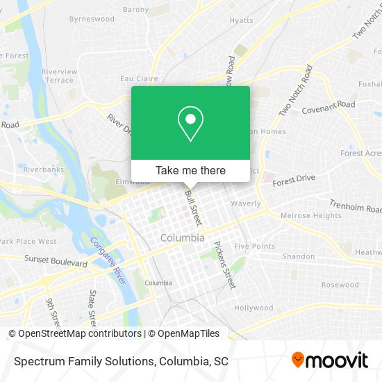 Spectrum Family Solutions map