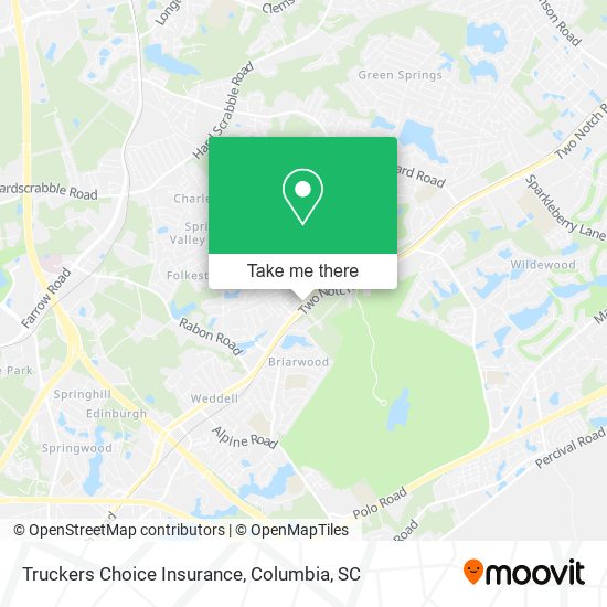 Truckers Choice Insurance map