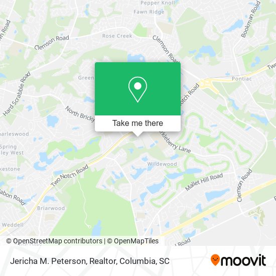 Jericha M. Peterson, Realtor map