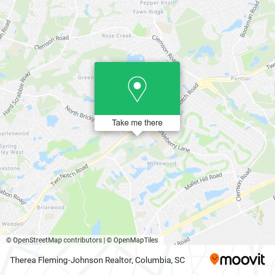 Therea Fleming-Johnson Realtor map