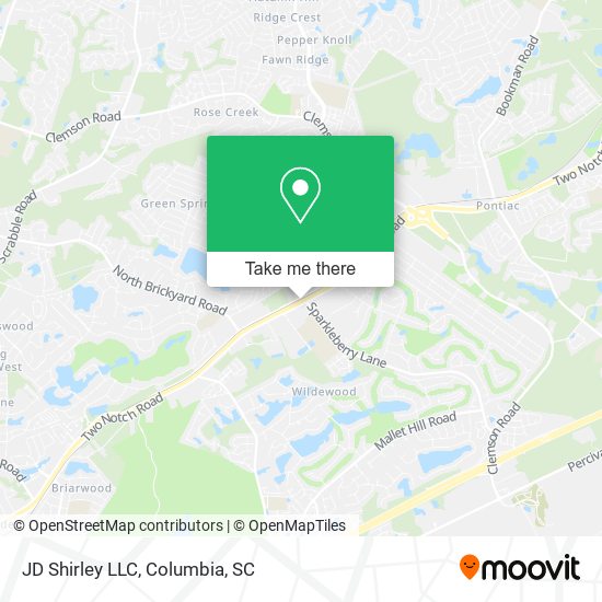 JD Shirley LLC map